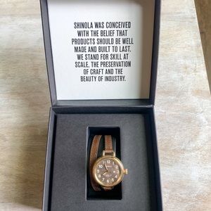 Shinola “birdy” Watch - Brown
